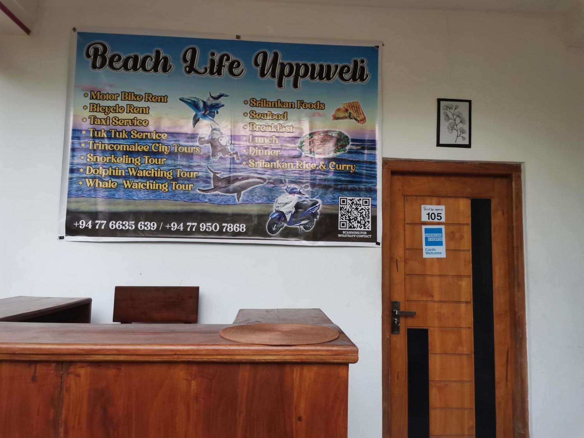 Beach Life Uppuveli Trincomalee Dış mekan fotoğraf